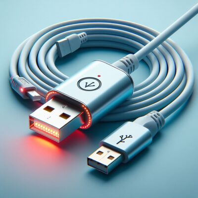 Cablu USB cu LED